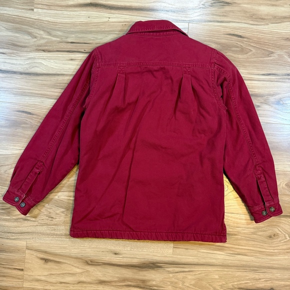 Woolrich Women’s S Fleece Lined Field Jacket Red - Picture 2 of 9